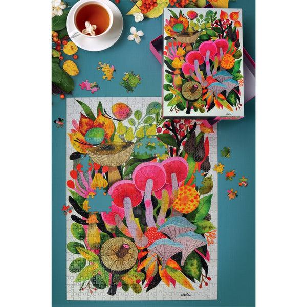 Genuine Fred 500 PIECE PUZZLE: MUSHROOM TOOMUCHERY Puzzle