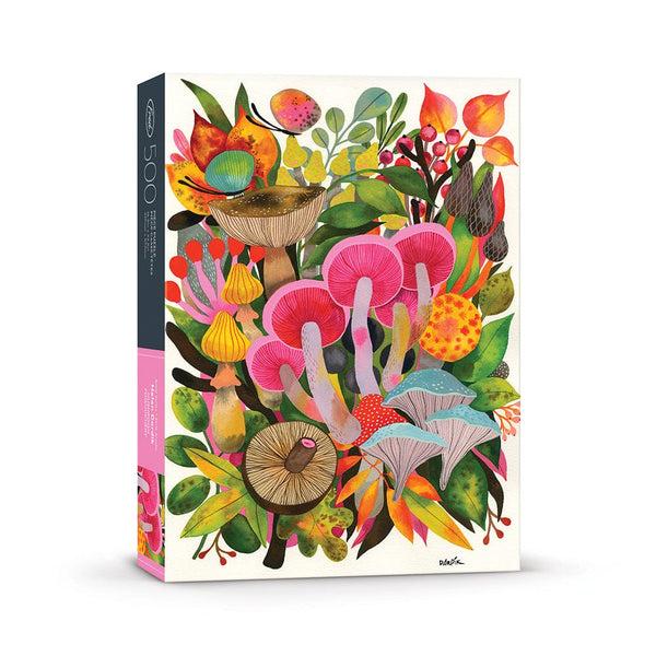 genuine fred 500 PIECE PUZZLE: MUSHROOM TOOMUCHERY Puzzle