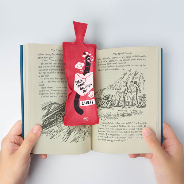 Genuine Fred BOOKIE CUSHION Whoopee Cushion Bookmark