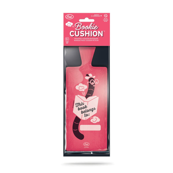 Genuine Fred BOOKIE CUSHION Whoopee Cushion Bookmark