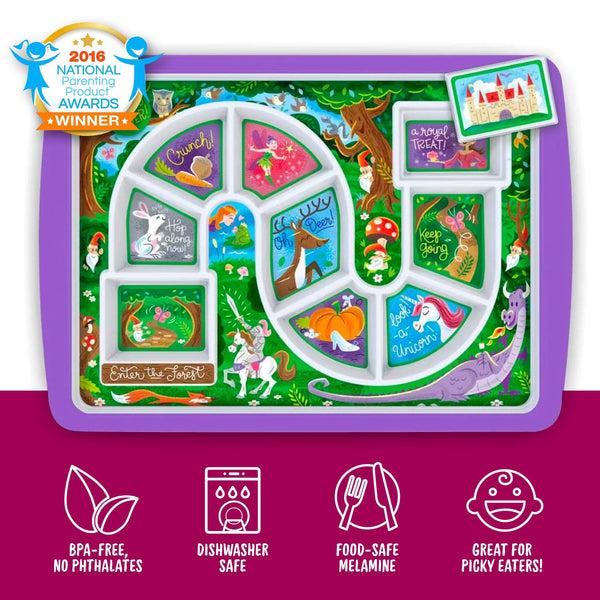 Genuine Fred DINNER WINNER - Enchanted Forest Kid's Meal Tray