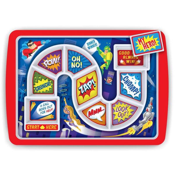 genuine fred DINNER WINNER - Superhero Kid's Meal Tray