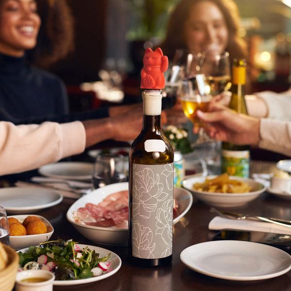 Genuine Fred FELINE LUCKY - Bottle Stopper Bottle Stopper