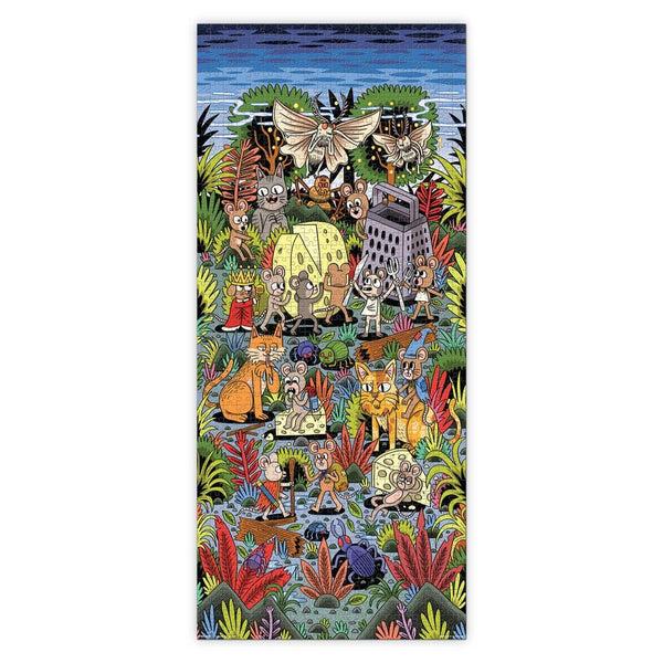 Genuine Fred 1000 PIECE PUZZLE: CHEESE WORLD Puzzle