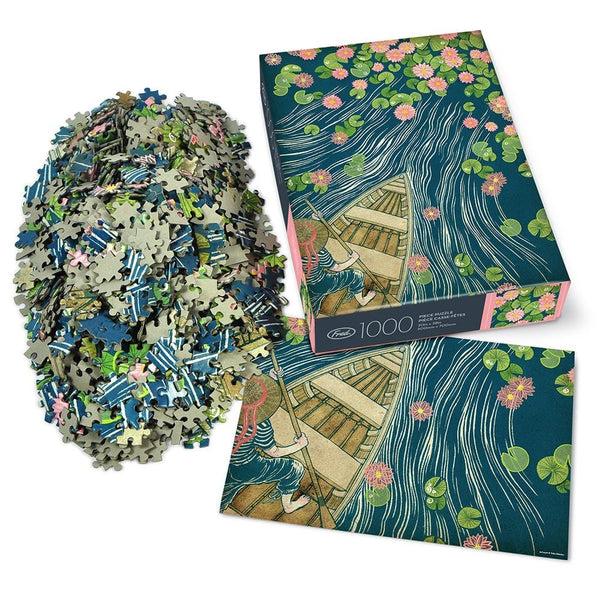 Genuine Fred 1000 PIECE PUZZLE: LILYPADS Puzzle
