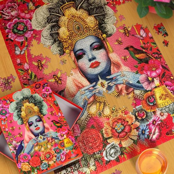 Genuine Fred 1000 PIECE PUZZLE: QUEEN BEE Puzzle