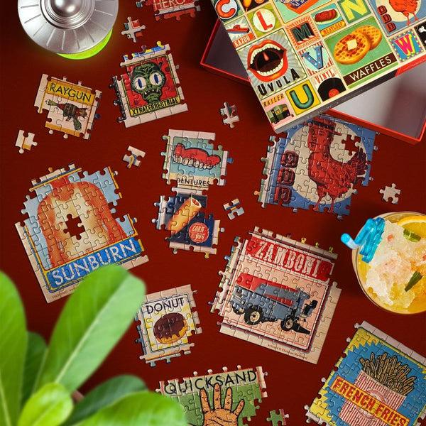 Genuine Fred 1000 PIECE PUZZLE: XYZ BLOCKS Puzzle