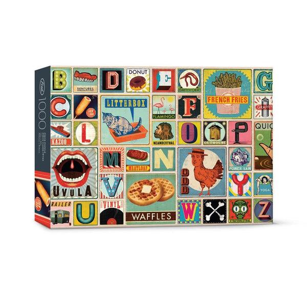 genuine fred 1000 PIECE PUZZLE: XYZ BLOCKS Puzzle