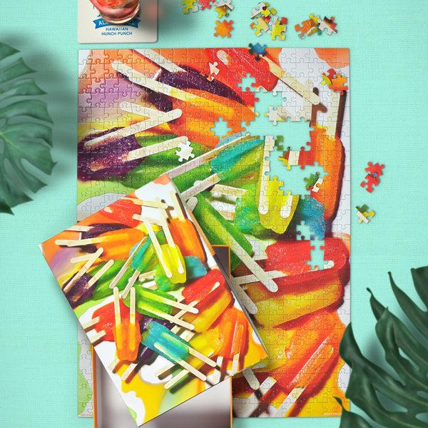 Genuine Fred 500 PIECE PUZZLE: ICEPOPS Puzzle