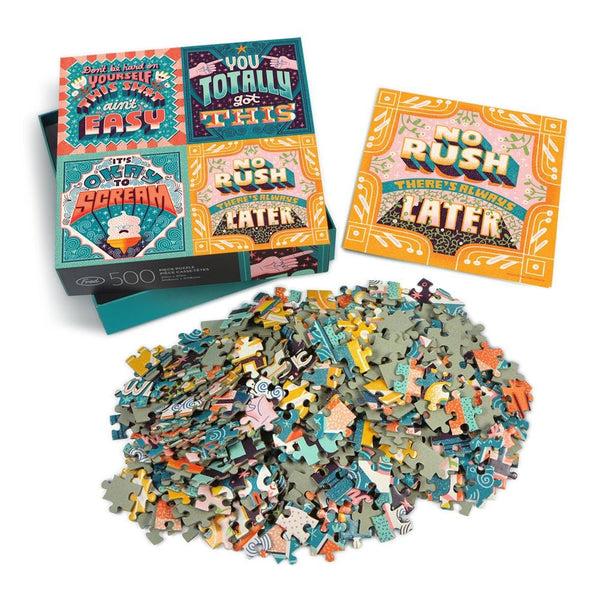 Genuine Fred 500 PIECE PUZZLE: LIFE LESSONS Puzzle