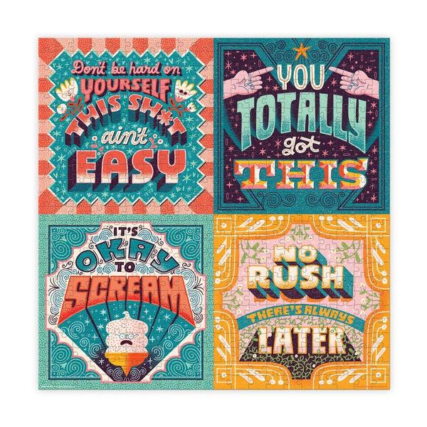 Genuine Fred 500 PIECE PUZZLE: LIFE LESSONS Puzzle