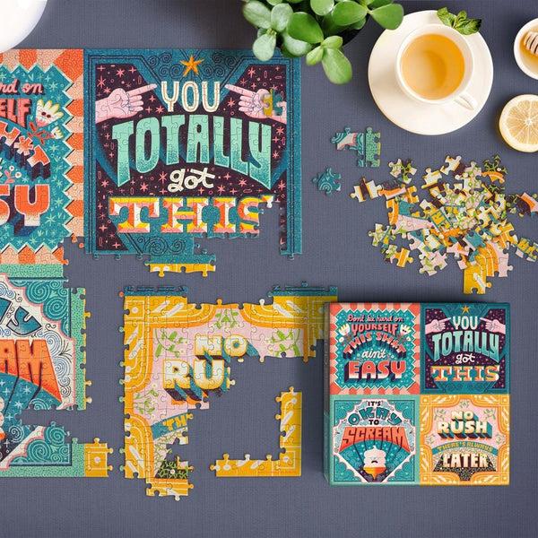 Genuine Fred 500 PIECE PUZZLE: LIFE LESSONS Puzzle