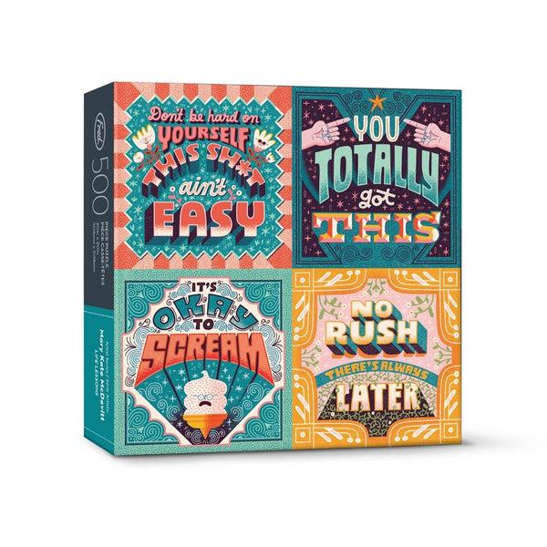 genuine fred 500 PIECE PUZZLE: LIFE LESSONS Puzzle