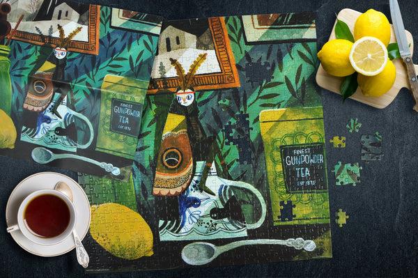 Genuine Fred 500 PIECE PUZZLE: MOTH GIRL Puzzle