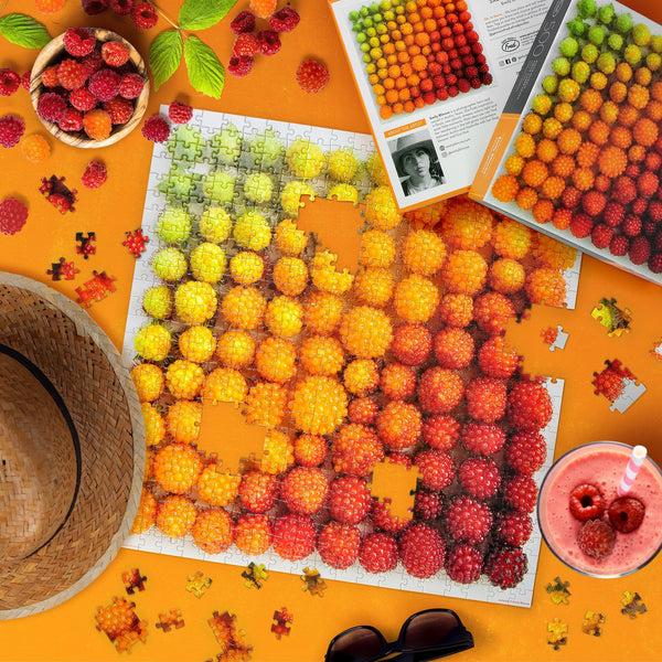 Genuine Fred 500 PIECE PUZZLE: SALMONBERRIES Puzzle