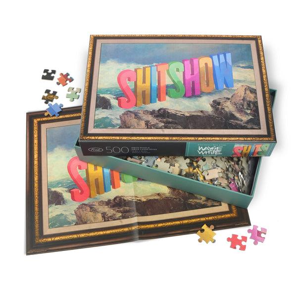 Genuine Fred 500 PIECE PUZZLE: SHITSHOW Puzzle
