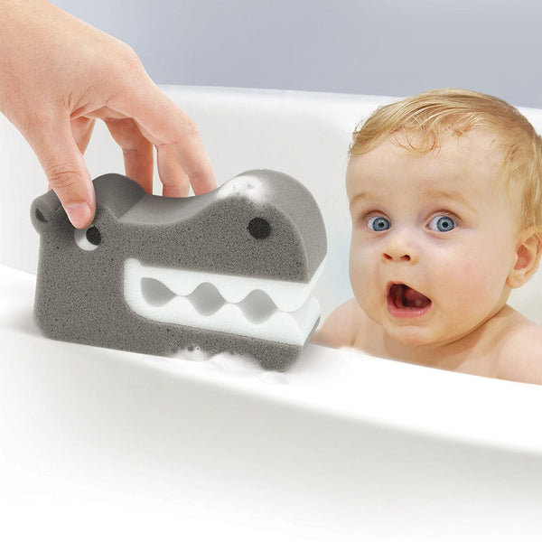 Genuine Fred BATH BITERS - Hippo Kids' Bath Sponge