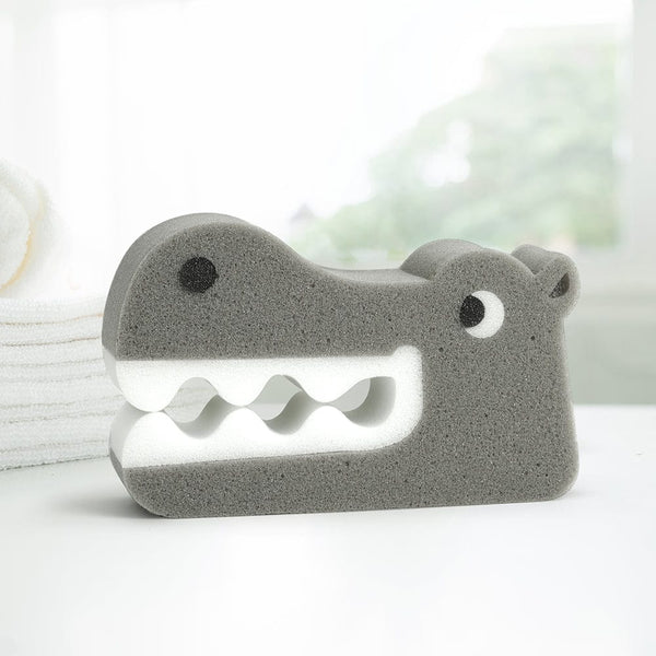 Genuine Fred BATH BITERS - Hippo Kids' Bath Sponge