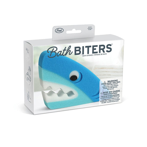 Genuine Fred BATH BITERS - Shark Kids' Bath Sponge