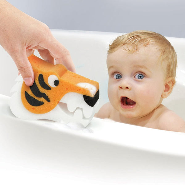 Genuine Fred BATH BITERS - Tiger Kids' Bath Sponge