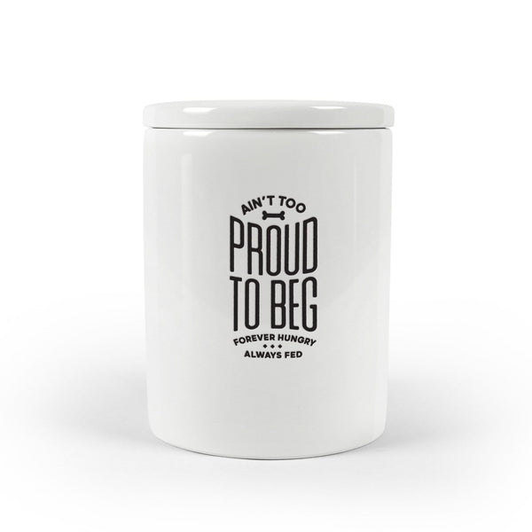 genuine fred CERAMIC TREAT JAR Howligans