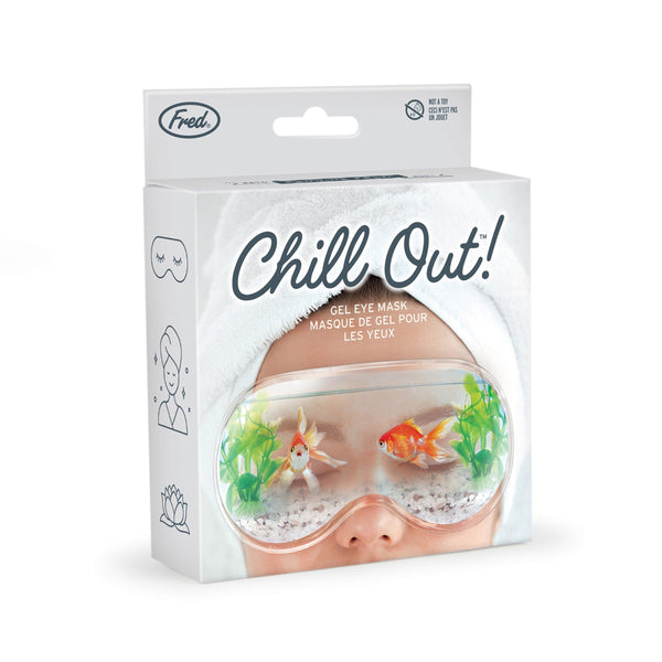 Genuine Fred CHILL OUT - Fishbowl Gel Eye Mask