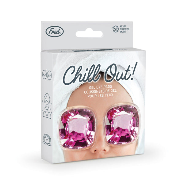 Genuine Fred CHILL OUT - Gems Gel Eye Pads