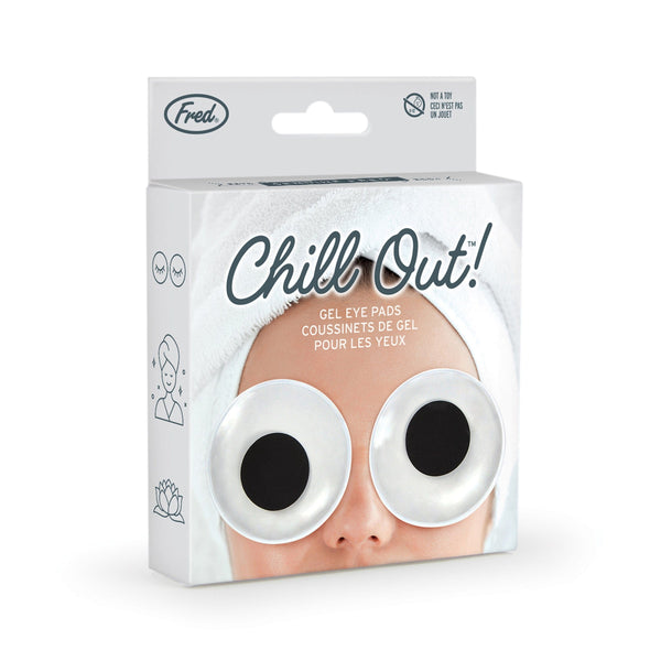Genuine Fred CHILL OUT - Googly Eyes Gel Eye Pads