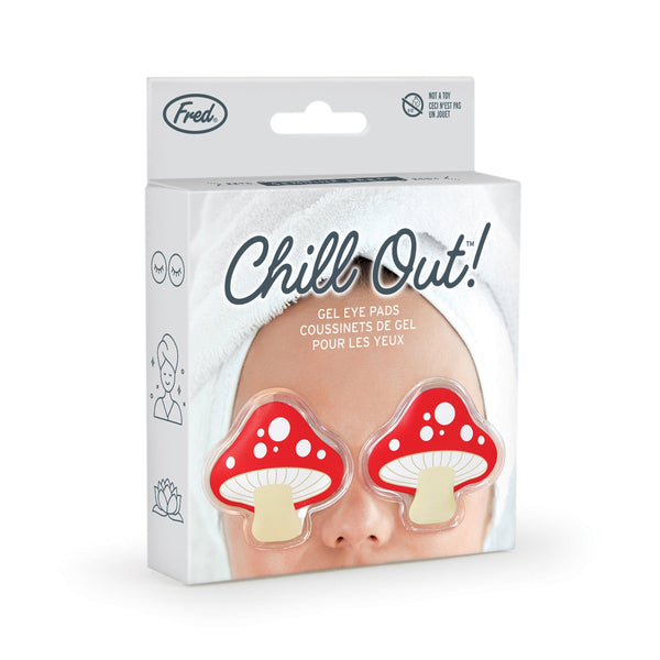 Genuine Fred CHILL OUT - Mushrooms Gel Eye Pads
