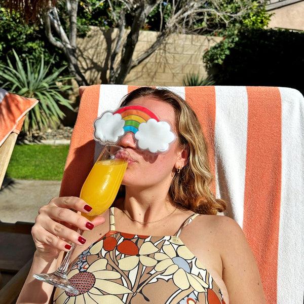 Genuine Fred CHILL OUT - Rainbow Gel Eye Mask