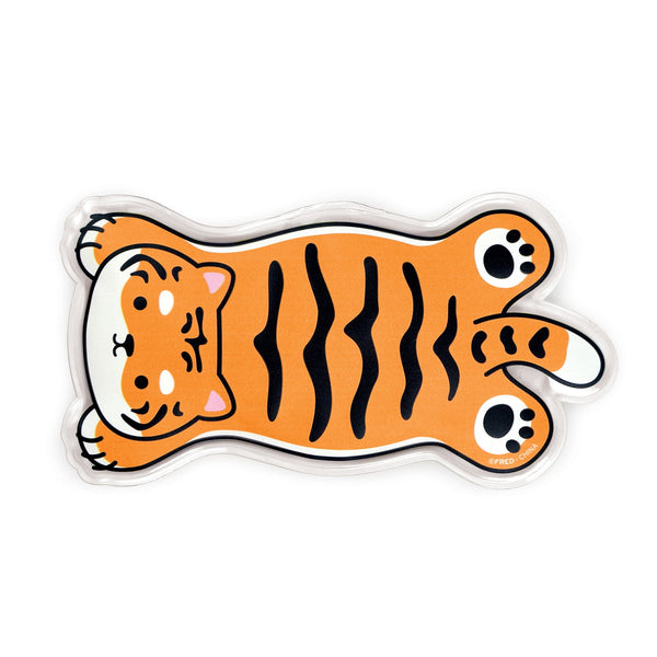 genuine fred CHILL OUT - Tiger Rug Gel Eye Mask