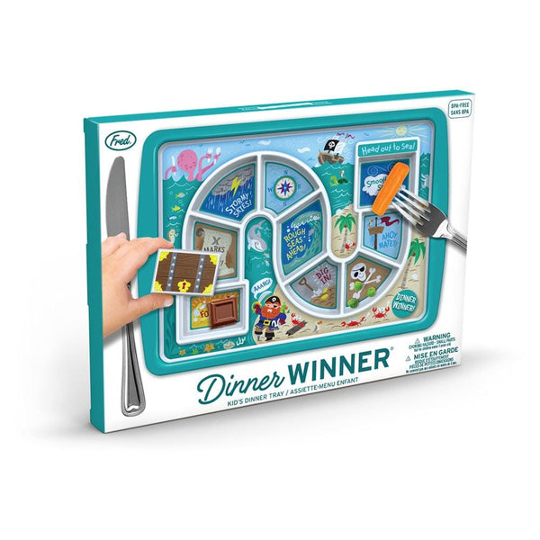 Genuine Fred DINNER WINNER - Pirate Kid's Meal Tray