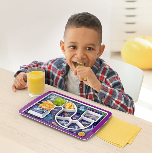 Genuine Fred DINNER WINNER - Space Kid's Meal Tray