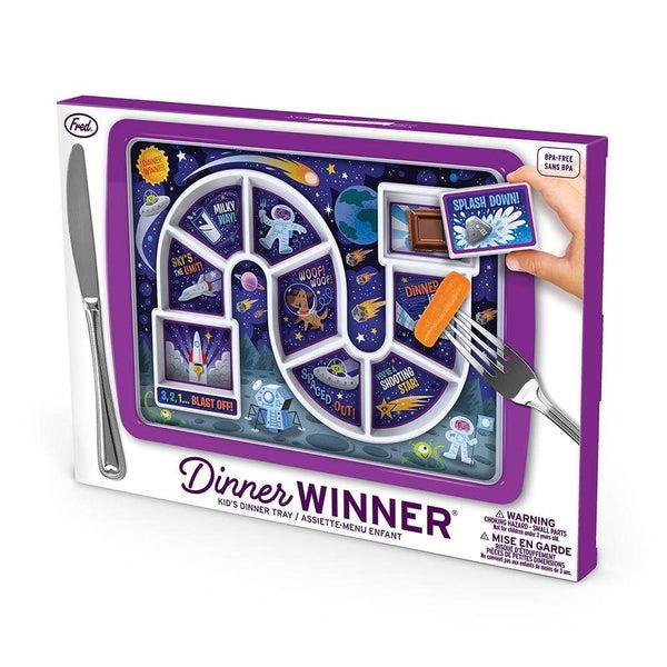 Genuine Fred DINNER WINNER - Space Kid's Meal Tray
