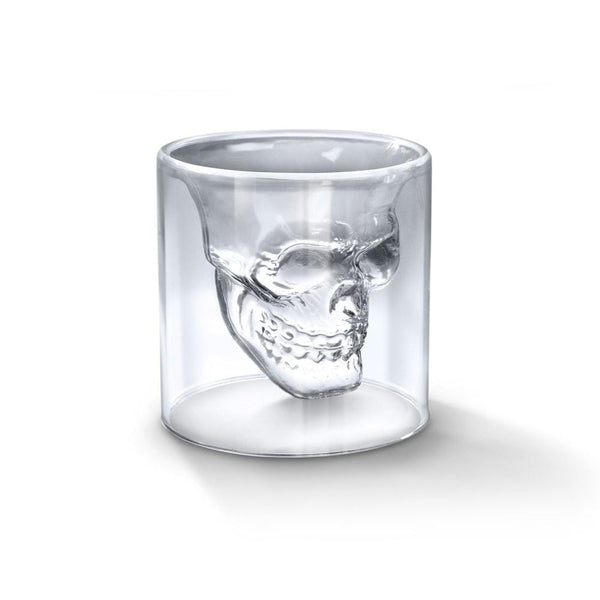 genuine fred DOOMED Skull Shot Glass