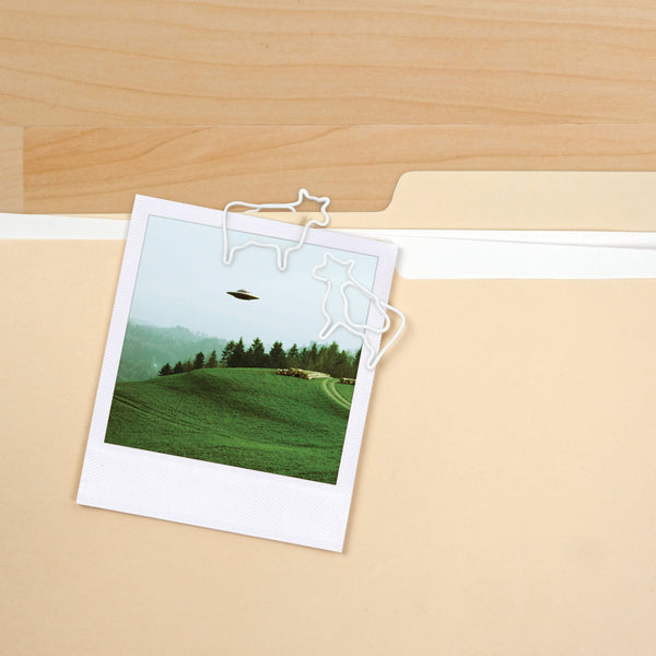 Genuine Fred FILING SAUCER UFO Paperclip Dispenser