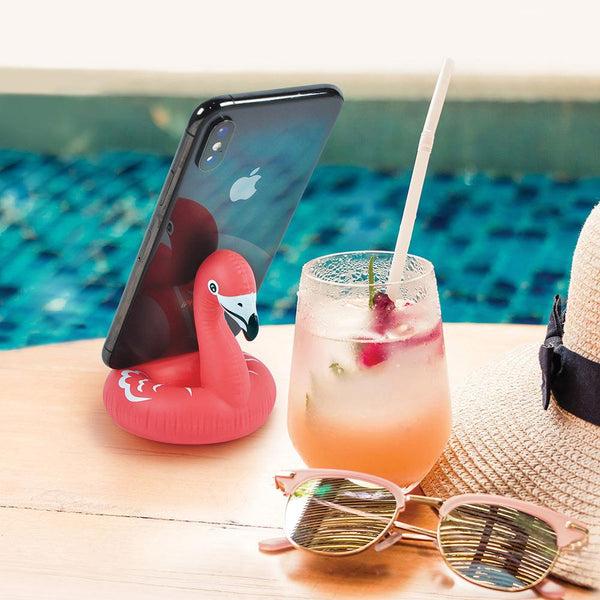 Genuine Fred FLOAT ON - Flamingo Phone Stand