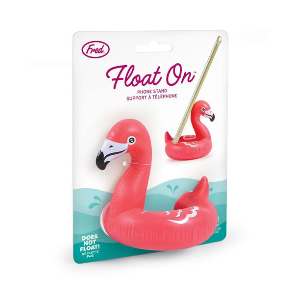 Genuine Fred FLOAT ON - Flamingo Phone Stand