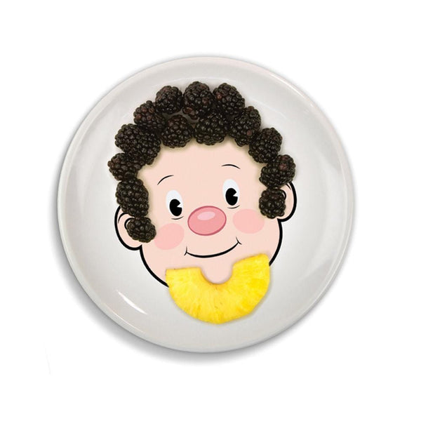 Genuine Fred FOOD FACE Dinner Plate