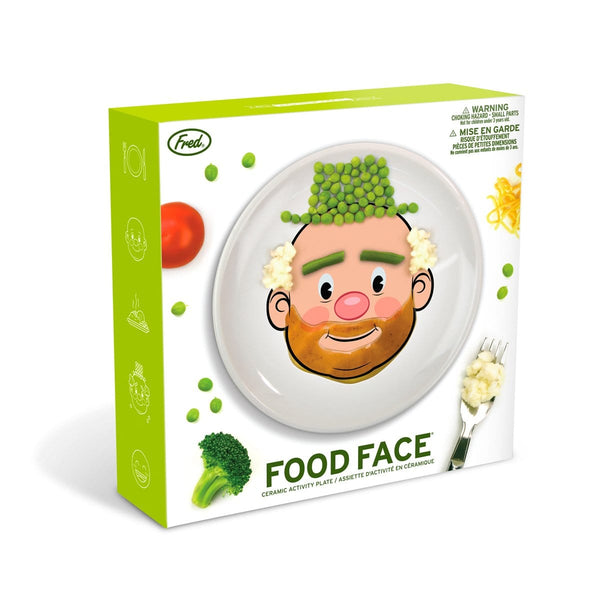 Genuine Fred FOOD FACE Dinner Plate