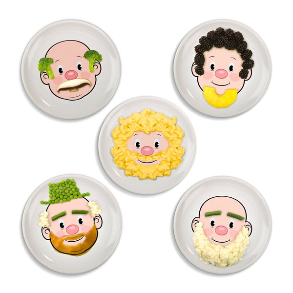 Genuine Fred FOOD FACE Dinner Plate