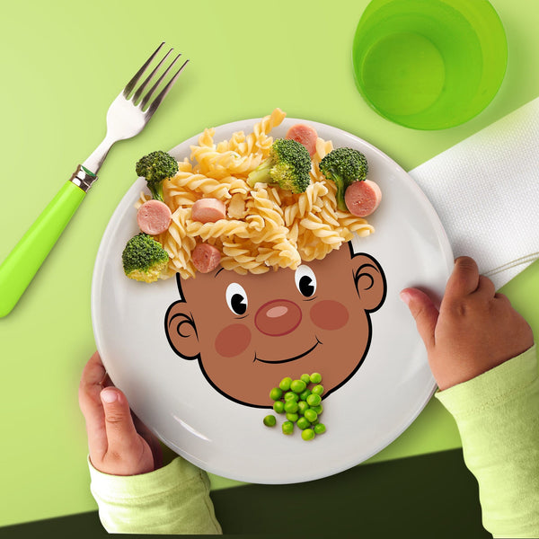 Genuine Fred FOOD FACE Dinner Plate