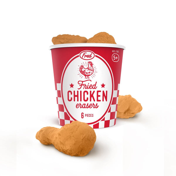 genuine fred FRIED CHICKEN ERASERS Erasers