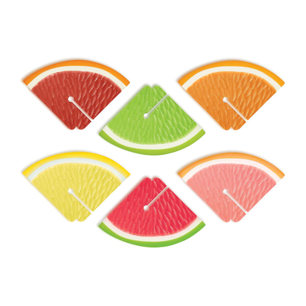 genuine fred FRUIT COCKTAIL Reusable Drink Markers