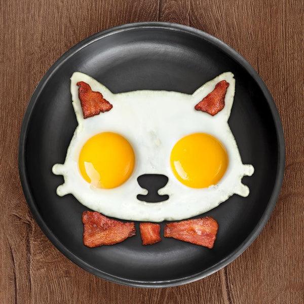 Genuine Fred FUNNYSIDE UP - Cat Egg Mold
