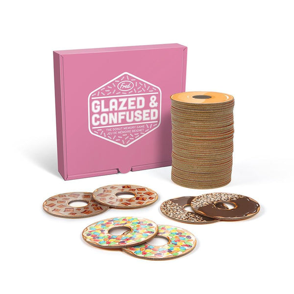 genuine fred GLAZED AND CONFUSED Donut Memory Game