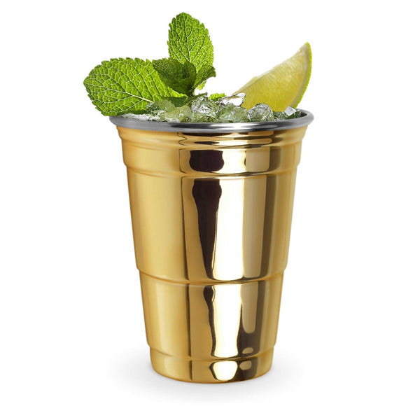 Genuine Fred GOLD PARTY CUP BUNDLE Set Of 8