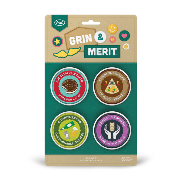 genuine fred GRIN AND MERIT Bag Clips