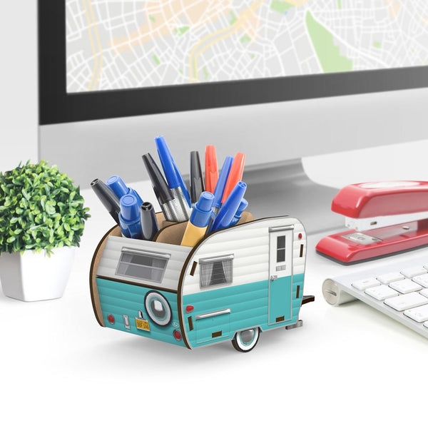Genuine Fred HAPPY CAMPER Pencil Holder