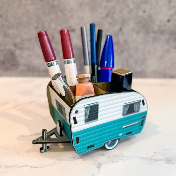 Genuine Fred HAPPY CAMPER Pencil Holder